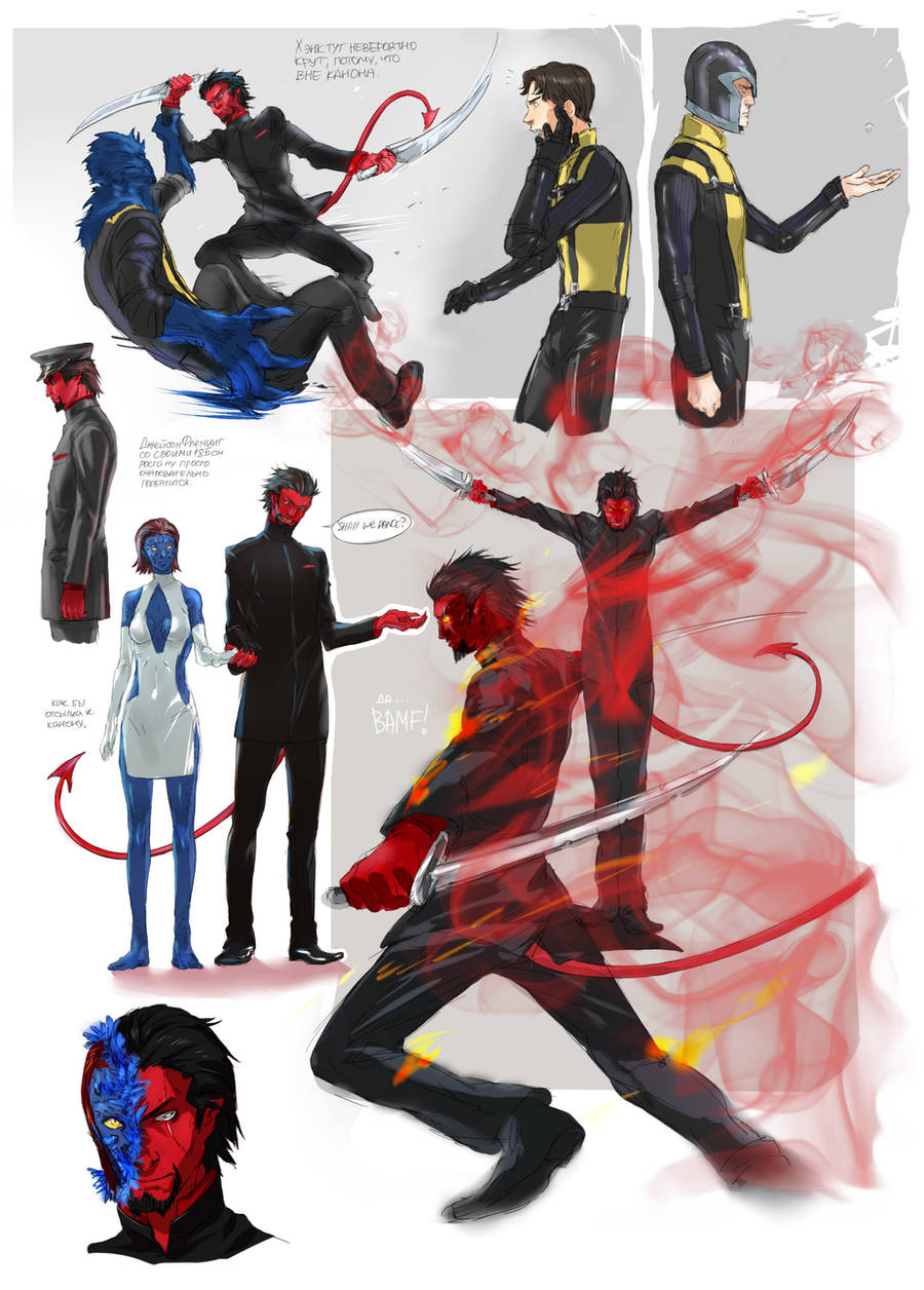 X-men First Class fanart by NadzomiViro