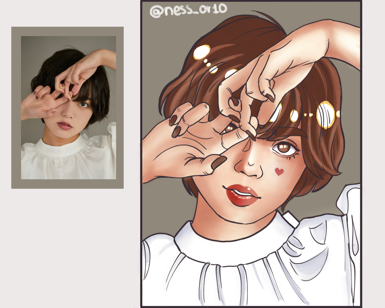 Reference Pinterest by Nessa1809 on DeviantArt