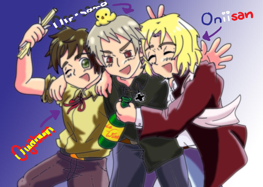 Three O's of Hetalia