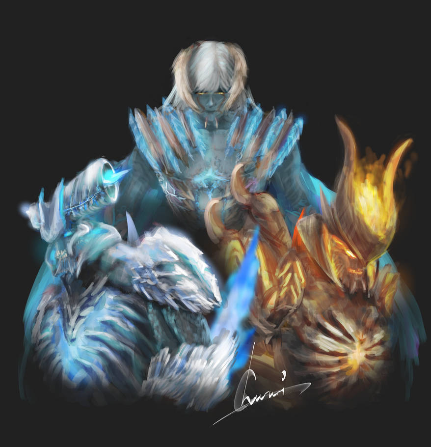 DMC5 Trio Devil Triggers by chururi on DeviantArt