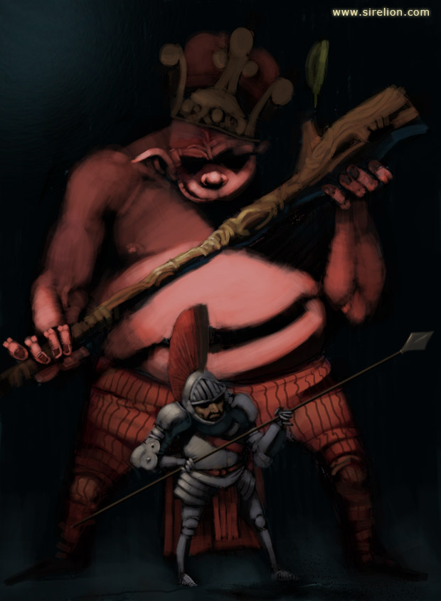 Popolon the blacksmith by sirelion80