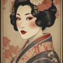 Old geisha portrait III