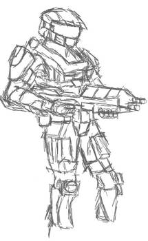 Spartan Sketch