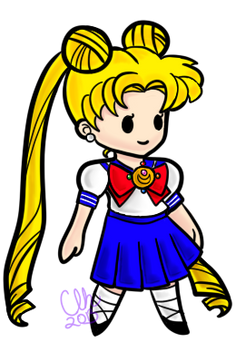 Paper Sailor Moon- Tsukino Usagi