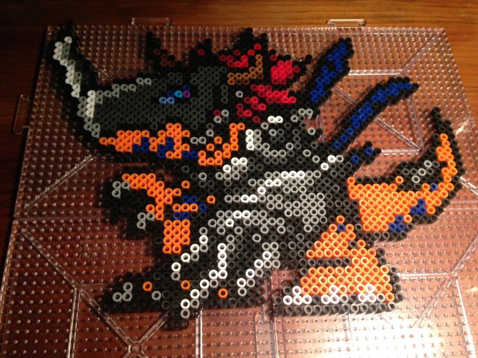 Metalgreymon perler