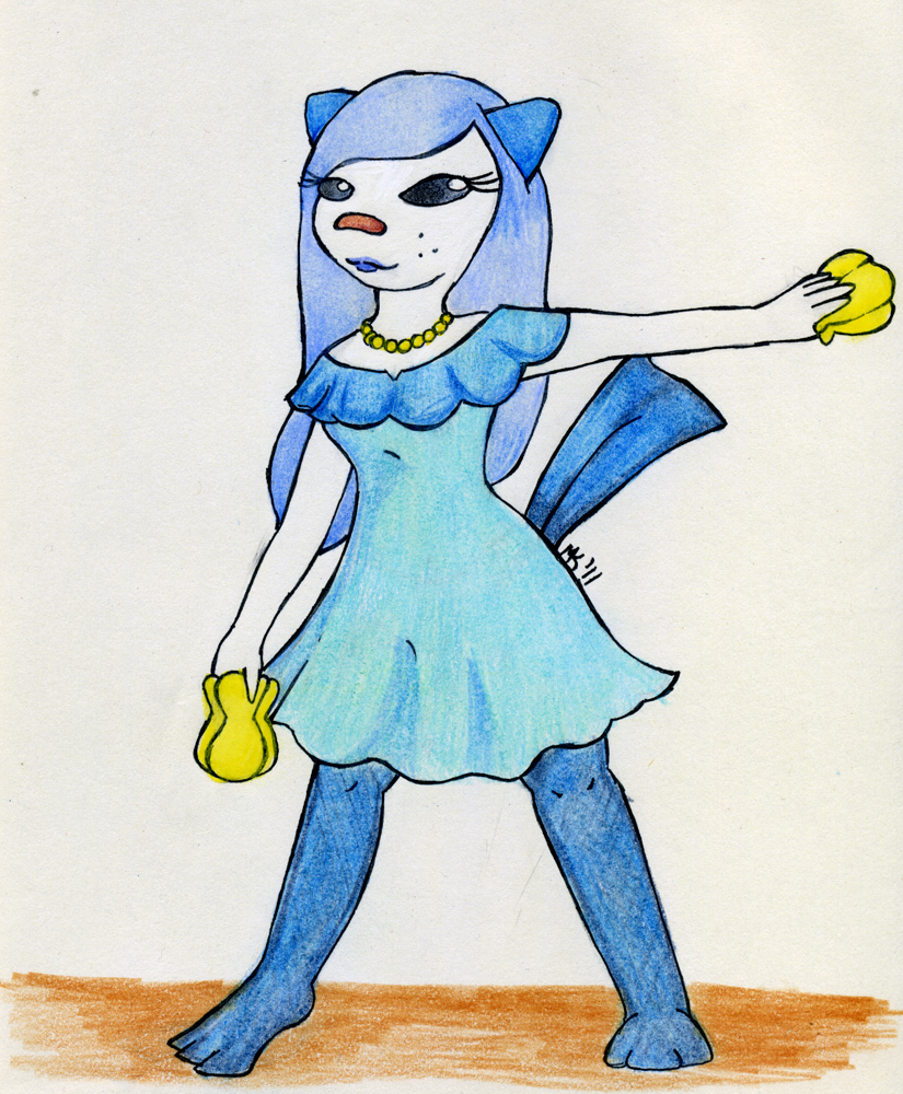 Mimi, Oshawott Girl by Nethilia on DeviantArt