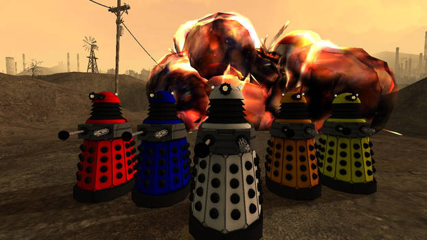 Mighty Morphin' Power Daleks