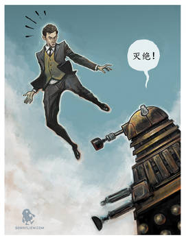 Doctor Who Postcard