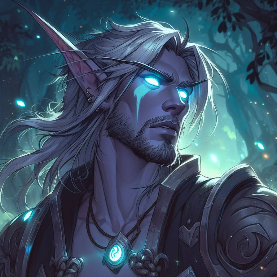 Nes Elf Young Night Elf by Cinderflame17 on DeviantArt