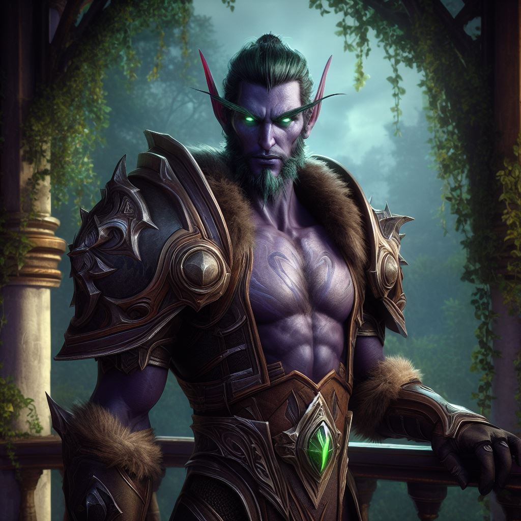 Nelf Highborn Highborn Night Elf Wildmaster by Cinderflame17 on DeviantArt