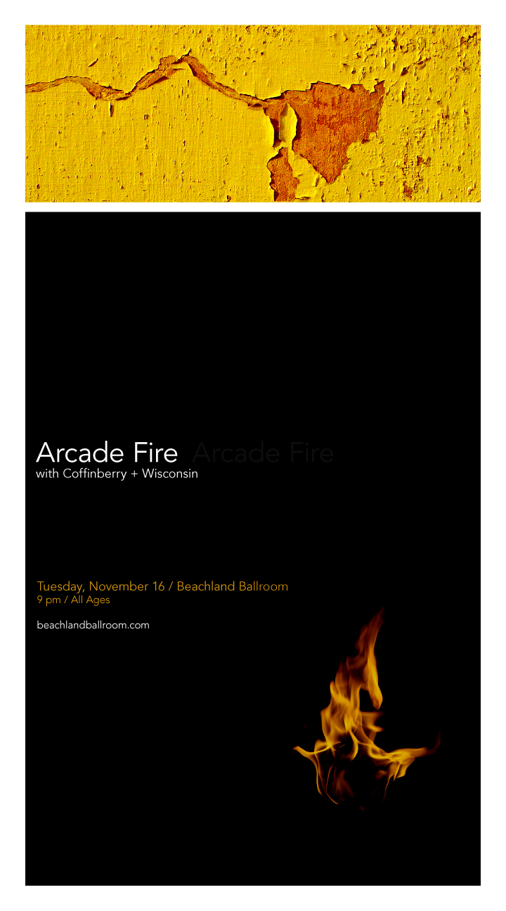 Arcade Fire poster