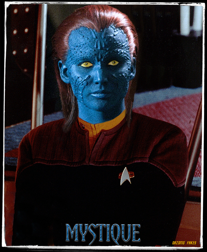 Mystique  X men  Star Trek