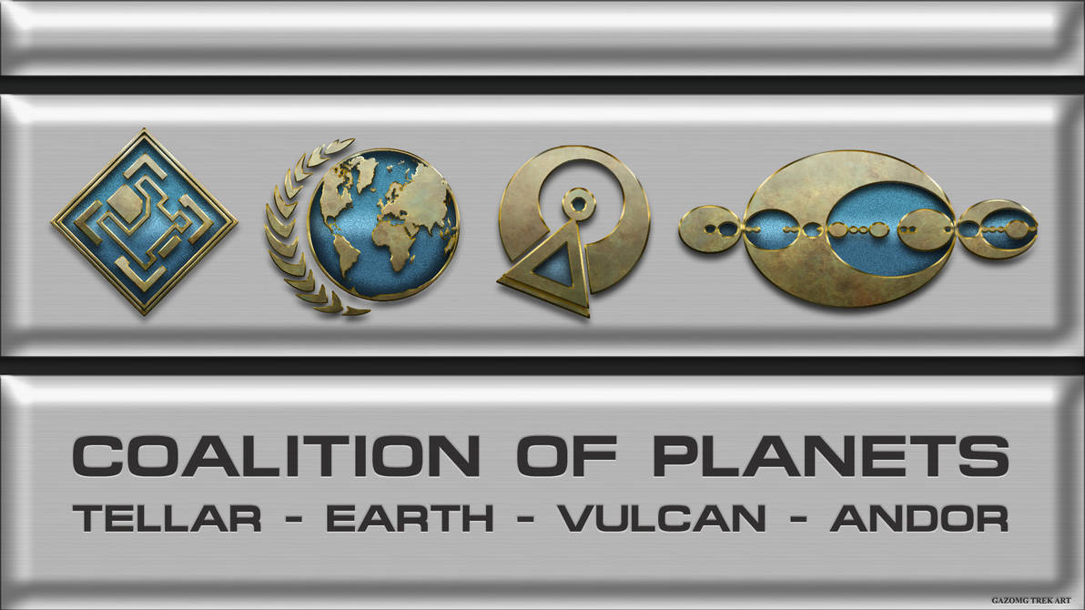 Star Trek Coalition Of Planets Insignia UPDATED By Gazomg On DeviantArt Star Trek Coalition Of Planets Insignia UPDATED By Gazomg On DeviantArt