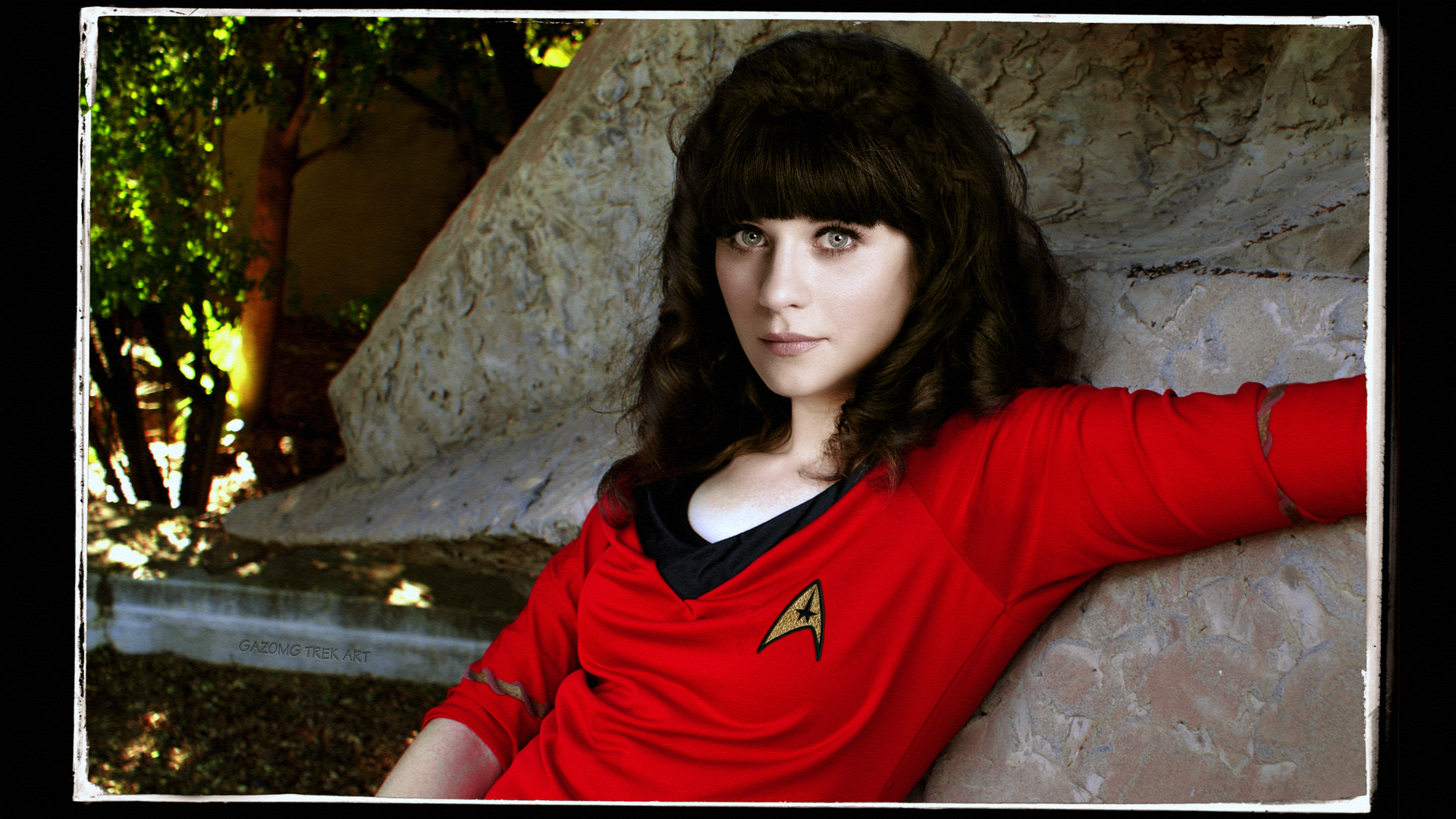 Zooey Deschanel  #3 Celebrity Star Trek