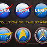 Evolution of the Starfleet Logo Star Trek