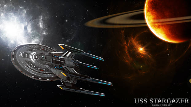 Star Trek USS Stargazer NCC 82893 UPDATED