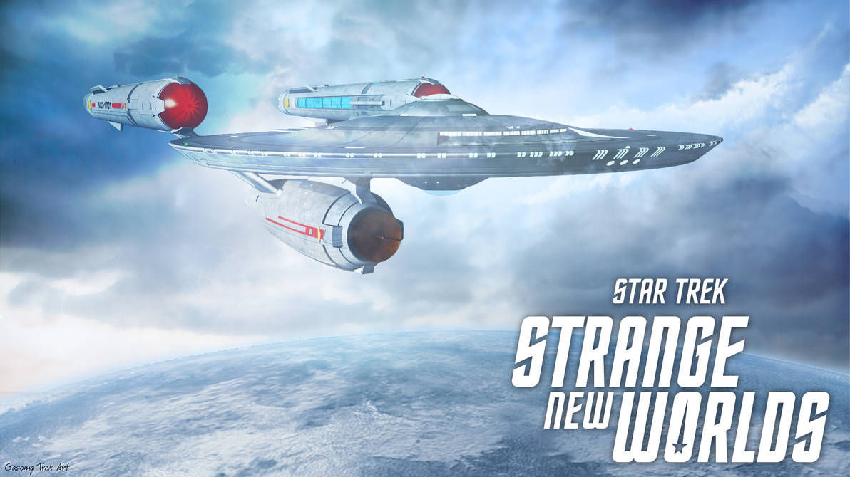 Star Trek – Strange New Worlds – Décalques Aztèques U.S.S. Enterprise Pour Modèle POL999 1:1000