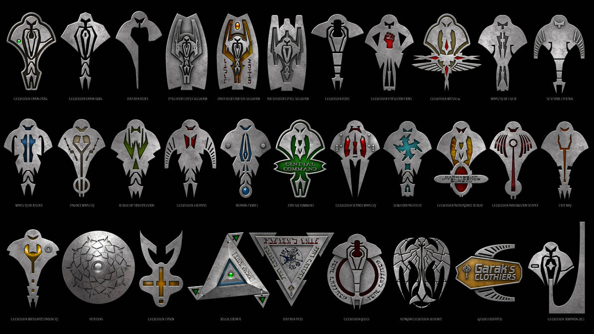 31 Cardassian Logos UPDATED by Gazomg on DeviantArt