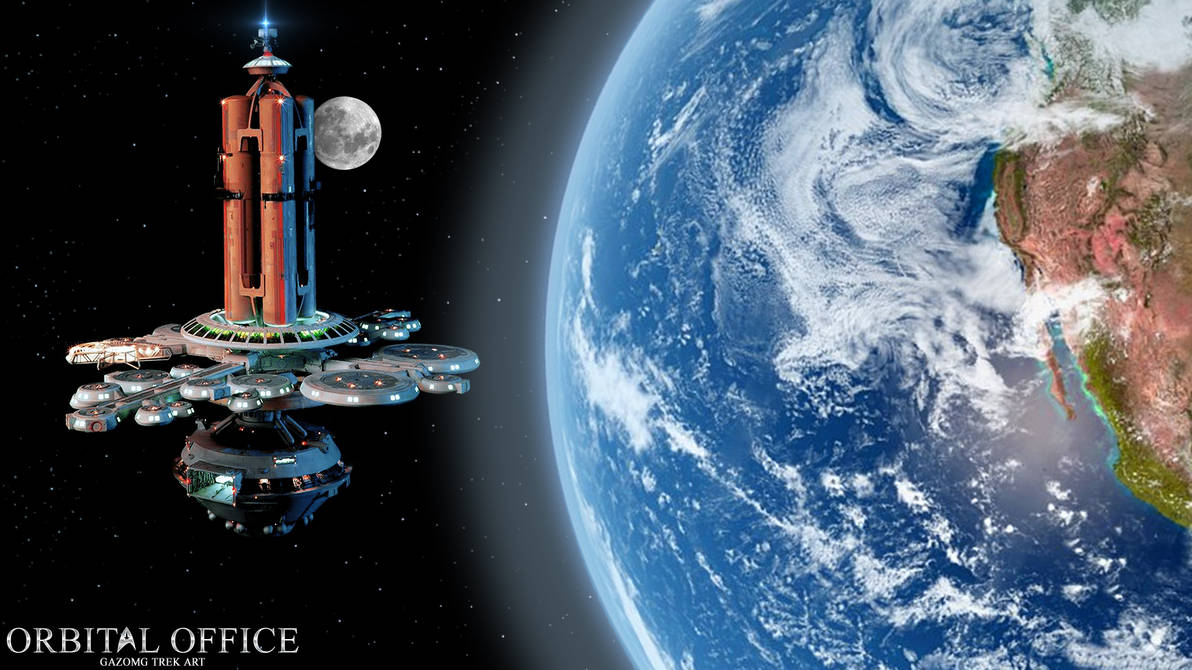 Starfleet Orbital Office Complex by Gazomg on DeviantArt