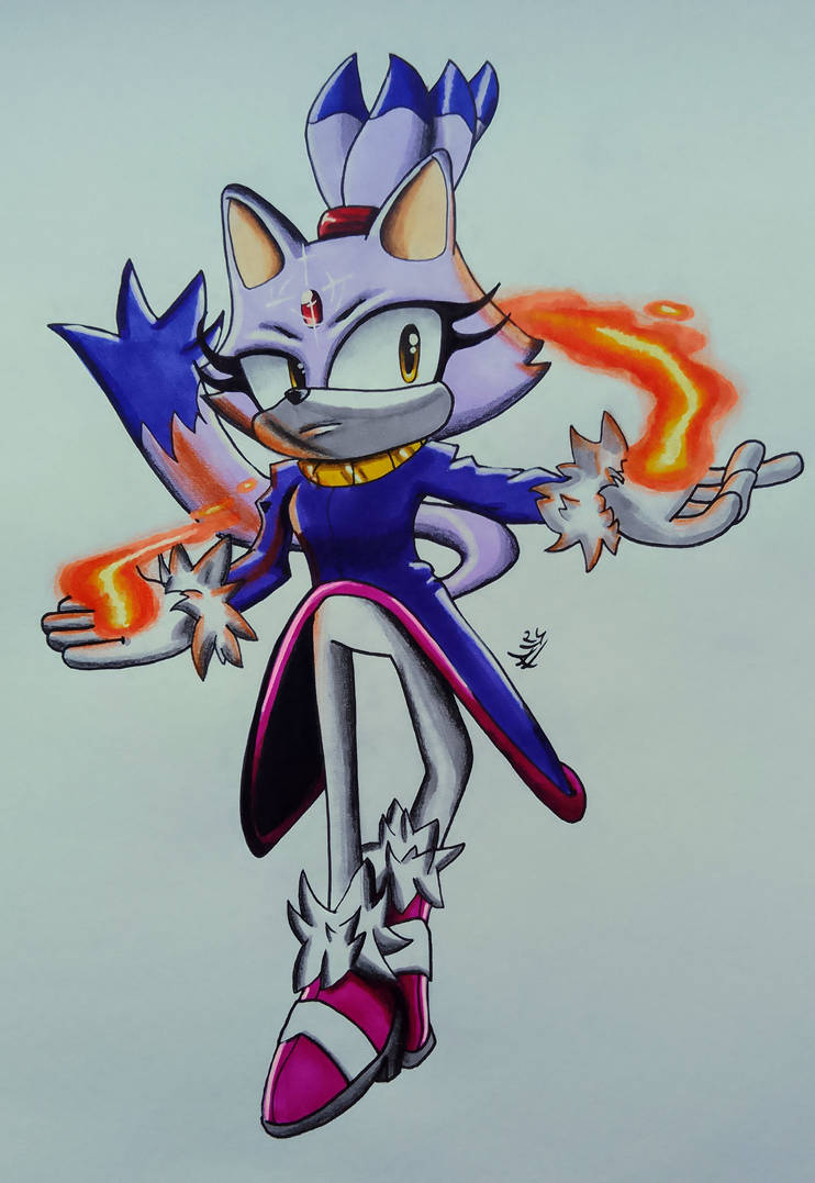 Sonic Riders Blaze Deviantart Blaze by AdairYaskie on DeviantArt