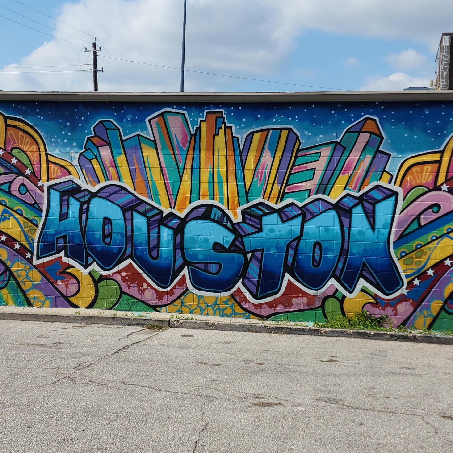 Houston Graffiti Building by Bennuendo on DeviantArt