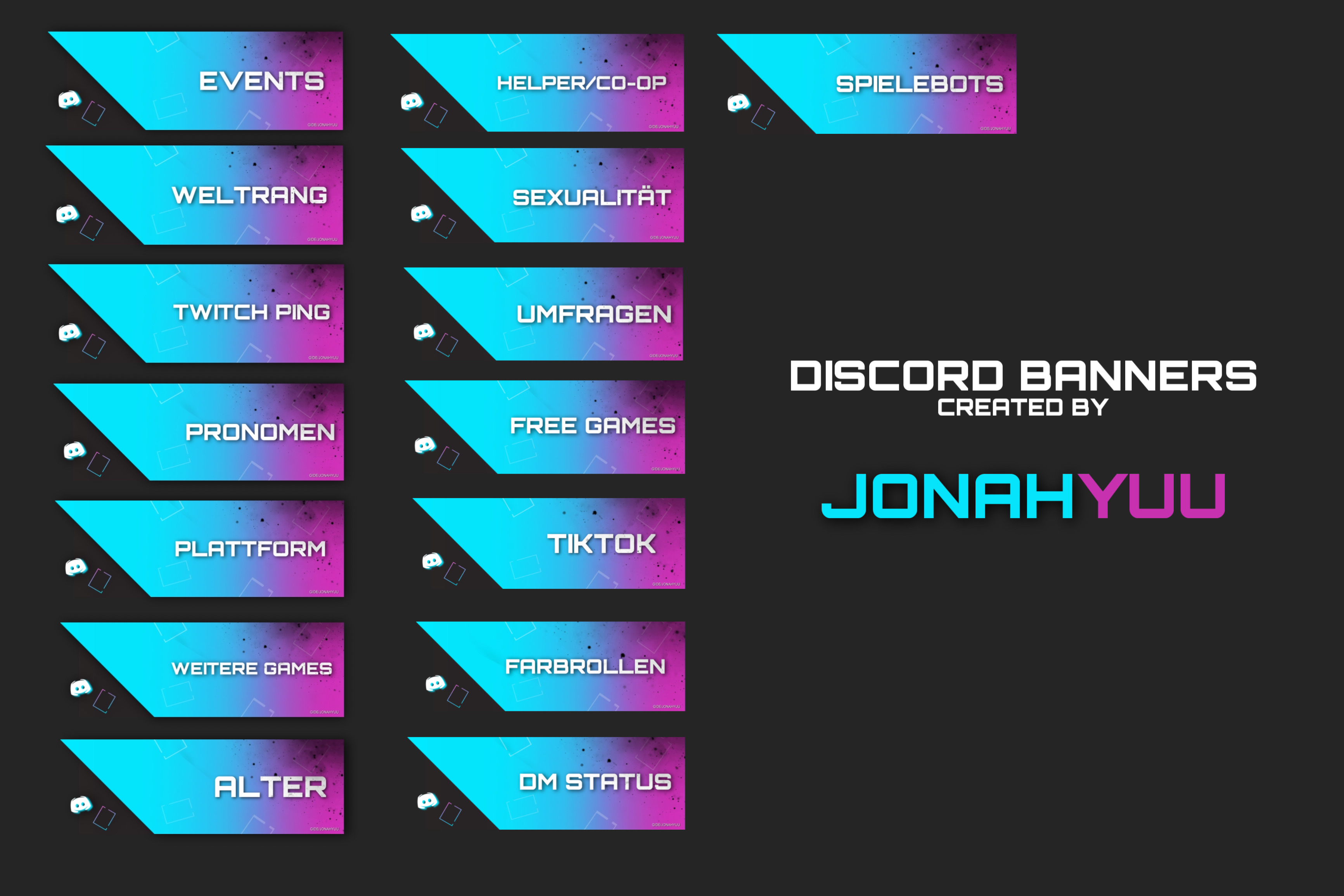 Discrd Panel Discord Panels by HarukiiYuu on DeviantArt