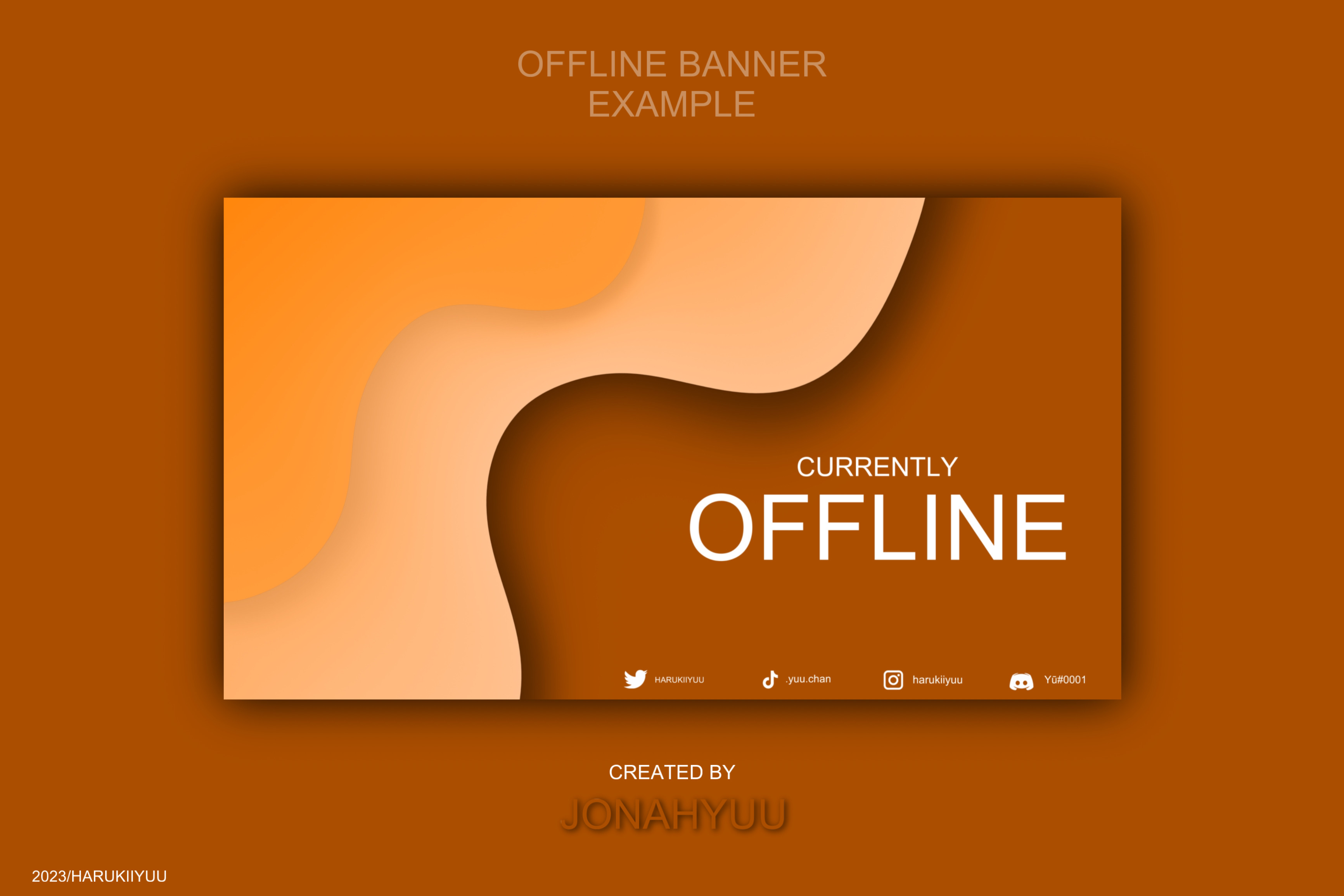 OFFLINE Banner Example II by HarukiiYuu on DeviantArt