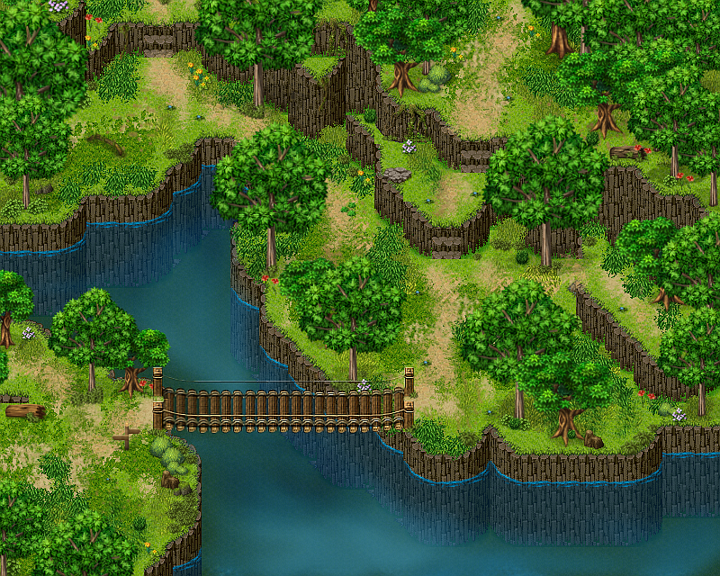 Forest 3 RPG Maker Parallax Practice