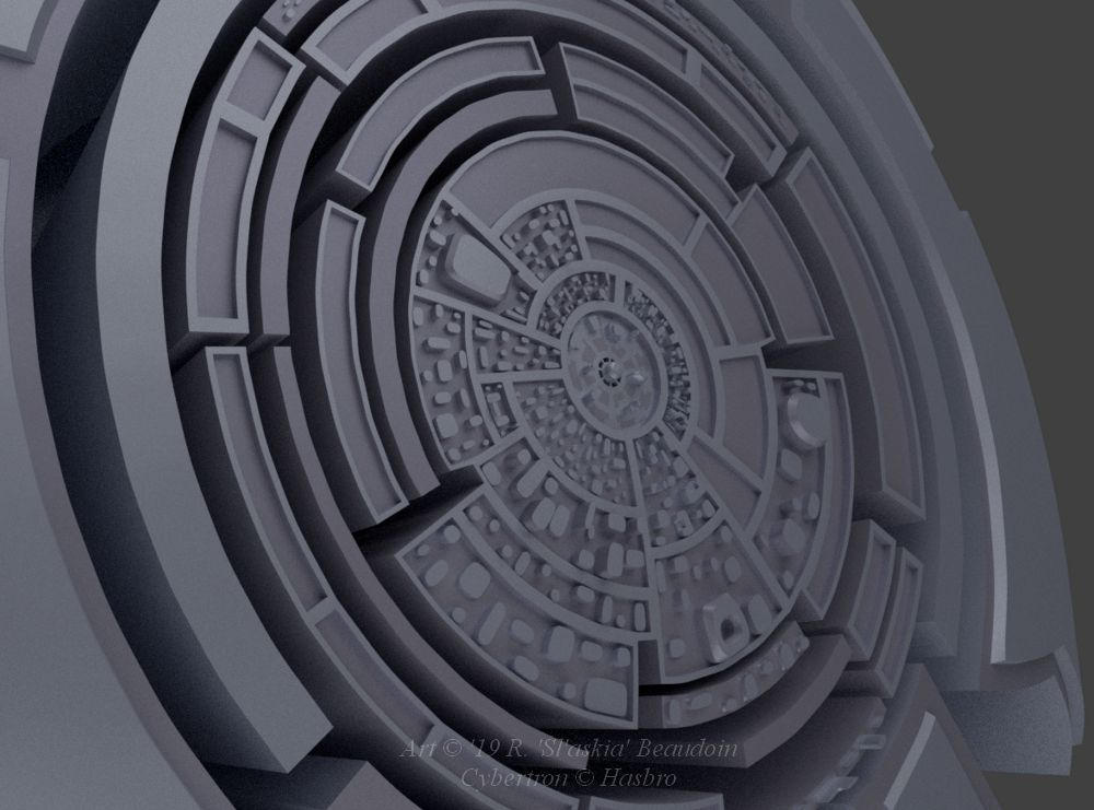 3d Cybertron - WIP Iacon by Slaskia on DeviantArt