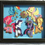 [SOLD] Elements of Harmony Shadowbox 16x20 in.