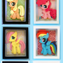 Shadowboxes: Filly Mane 6 (8x10)