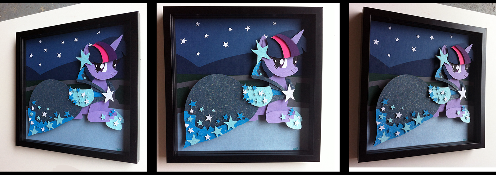 Shadowbox:  Gala Dress Twilight Sparkle