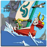 Commission:  The Wind Waker Shadowbox Mock-up