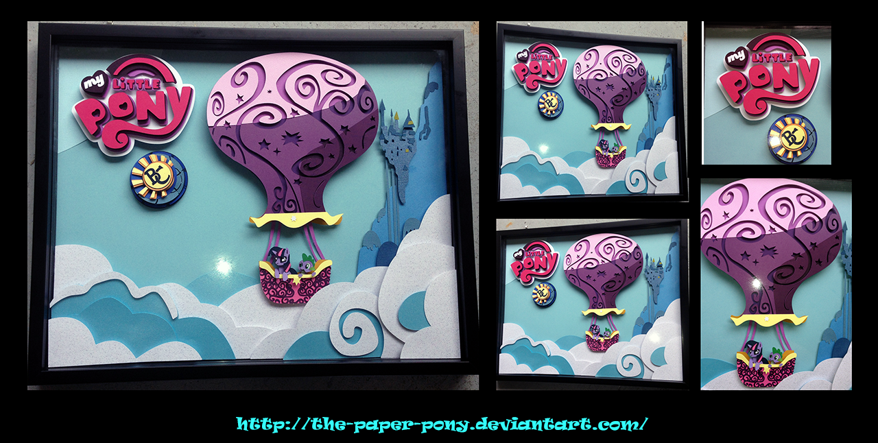 Bronycon Auction Piece: Twilight's Magic Balloon