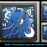 Commission: Gamer Luna Shadowbox