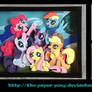 Commission: MLP Mane 6 Shadowbox