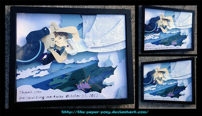 Custom Spirited Away Shadowbox