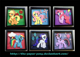 Mane 6 and Cutie Marks Collection