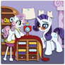 Contest Winner: Rarity and Sweetie Belle Mockup