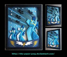 11 x 14 The Wonderbolts Poster Shadowbox