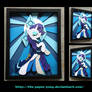 Stained Glass Rarity Shadowbox