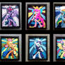 Stained Glass Mane 6 Shadowbox