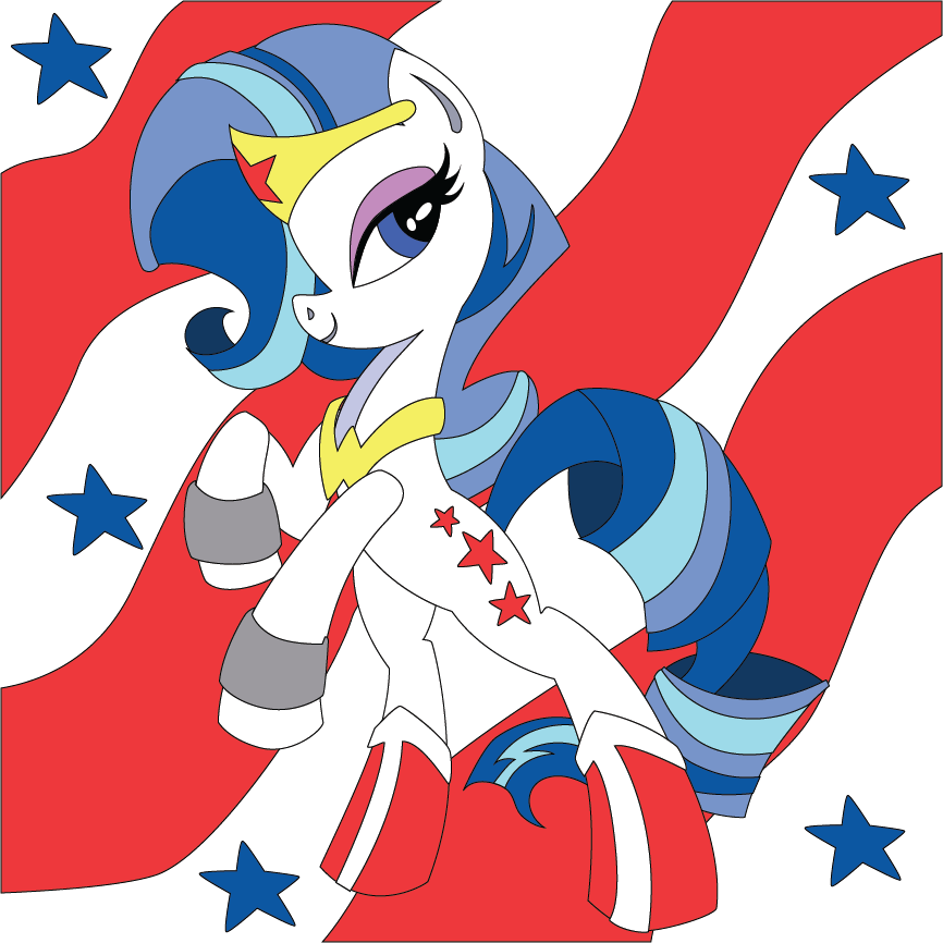 Wonder Rarity Deviantart Wonder Woman Rarity Shadowbox Mockup by The-Paper-Pony on DeviantArt