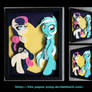11x14 Lyra and Agent Sweetie Drops Shadowbox