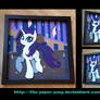 12x12 Wet Mane Rarity Shadowbox