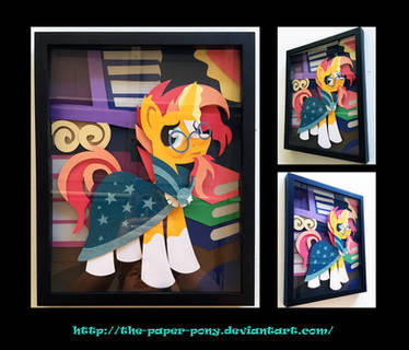 11x14 Sunburst Shadowbox