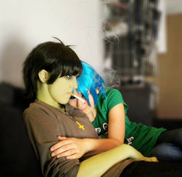 Gorillaz Cosplay 98 Murdoc 2D