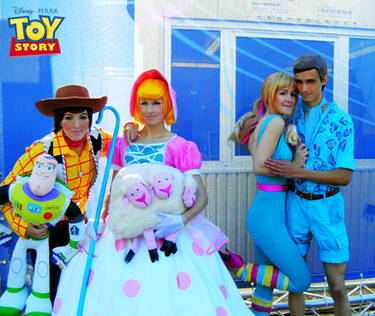 Toy Story Cosplay 4 Group