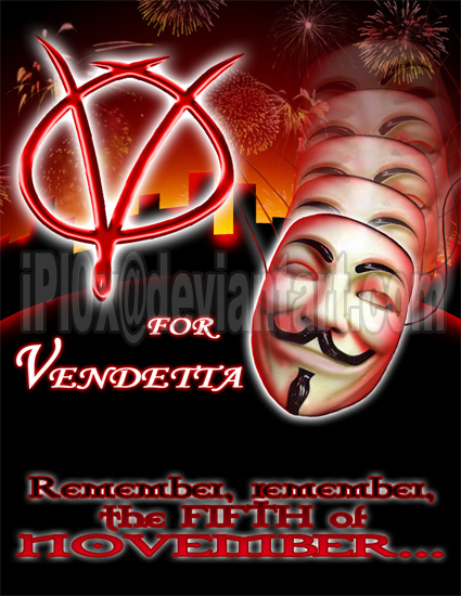 GD :: V for Vendetta poster