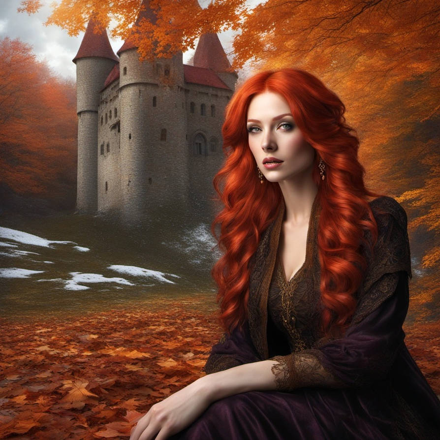 Verpine Character The lady of the castle 07 by verpine on DeviantArt